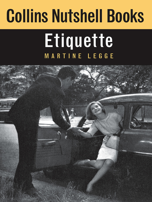 Title details for Etiquette (Collins Nutshell Books) by Martine Legge - Available